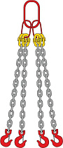 Строп цепной 2,36т-4м